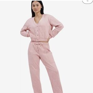 UGG Pink Quinby Cardigan Jacket